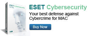 ESET Cybersecurity for Mac, Home and Home Office, 1 Year, 1 User License