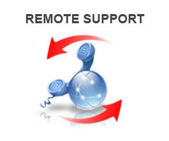 click for remote support